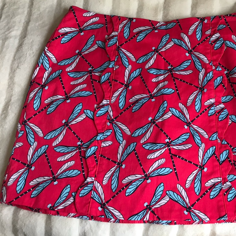 NWT Crown & Ivy dragonfly skirt skort. Size 2